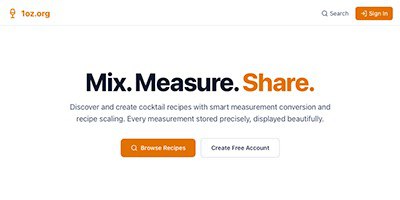 1oz.org - Cocktail Recipes